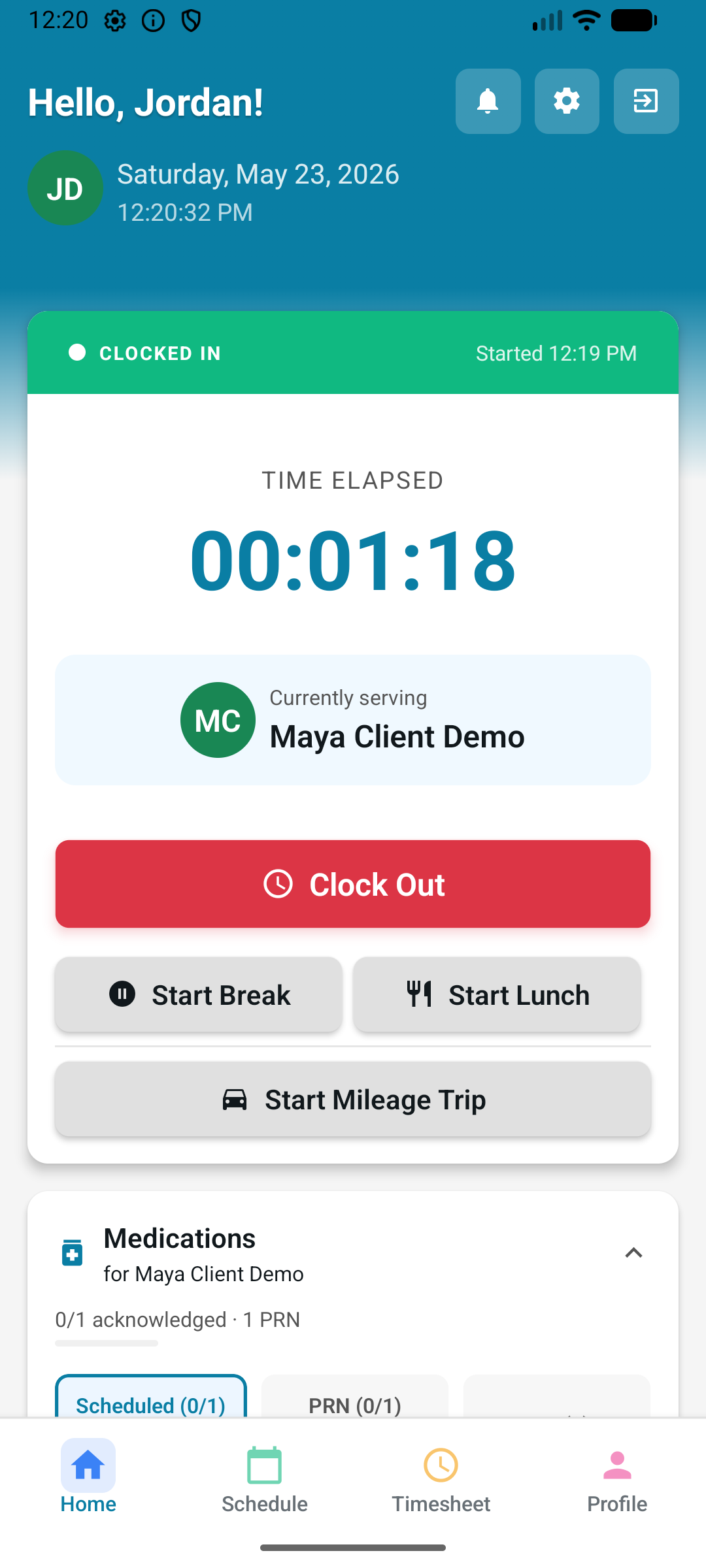 Active shift controls