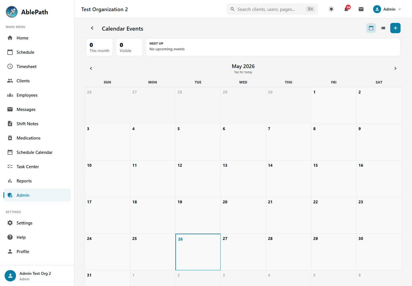 Calendar Events